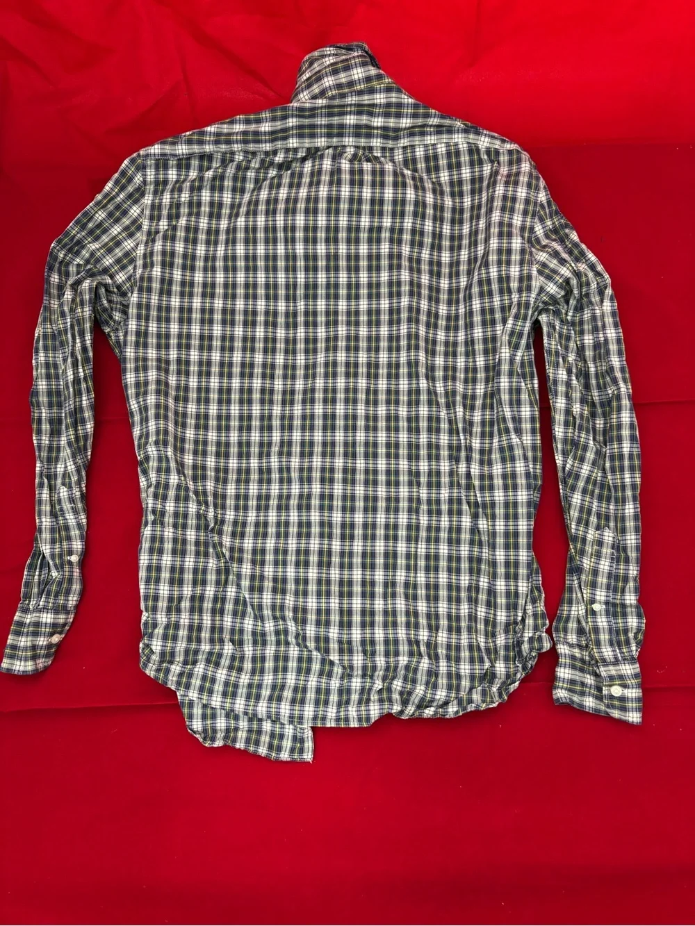 J.Crew Secret Wash Plaid Button Down Shirt L